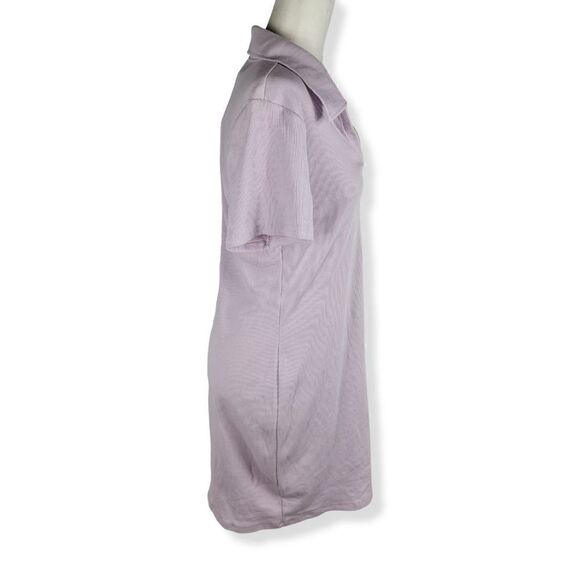 Looney Tunes Lilac Collard Ribbed Dress XL - Picture 2 of 4